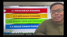 SEJARAH F4 BAB 6.3 USAHA MENANGANI ANCAMAN KOMUNIS