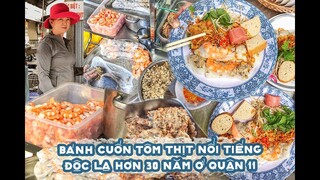 BÁNH CUỐN TÔM THỊT topping được nhiều người yêu thích ở tại quận 11 | Địa điểm ăn uống