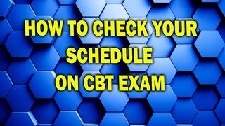 PAANO MALAMAN ANG SCHEDULE NG EXAM SA CBT | HOW TO CHECK CBT SCHEDULE | AJ PAKNERS