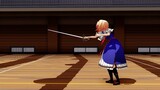 [Anime]MMD.3D: Latihan Pedang Alice Margatroid