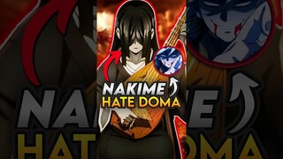 Why Nakime hates Doma? Demon Slayer Explained #shorts #demonslayer #kimetsunoyaiba