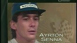 Ayrton Senna death announcement at the Winston 500