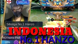 INDONESIA NO.1 HANZO /GAMEPLAY /MLBB