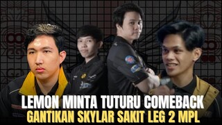 RRQ TURURU COMEBACK, POSISI GOLDLANE SKYLAR DIGANTI SEMENTARA SAAT SAKIT DI MPL LEG KEDUA