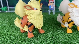 [Pocket Maple] แกะกล่อง Flash Wind Dog? Bandai Pokemon scale world food toy PB Limited สีเขียว