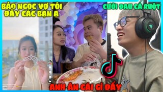 HÙNG CƯỜI ĐAU RUỘT KHI XEM TIK TOK VN BÔNG TÍM ANH ĂN CÁI GÌ ĐẤY VÀ BẢO NGỌC VỢ TÔI XINH QUÁ