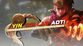 YIN HYPER, ML SEDANG COLLAB DENGAN AOT | GAME MOBILE LEGENDS