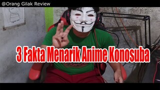 3 Fakta Menarik Anime Konosuba