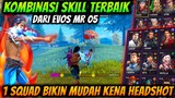 KOMBINASI SKILL KARAKTER FREE FIRE TERBAIK DARI EVOS MR 05