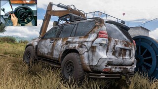 Rebuilding Toyota Land Cruiser Arctic Trucks AT37 - Forza Horizon 5 | Thrustmaster T300RS Gameplay