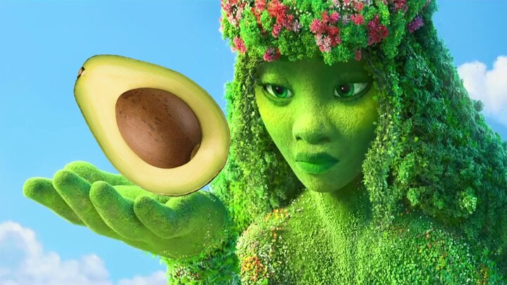 Moana Craziness 8 - Te Fiti loves Avocado !