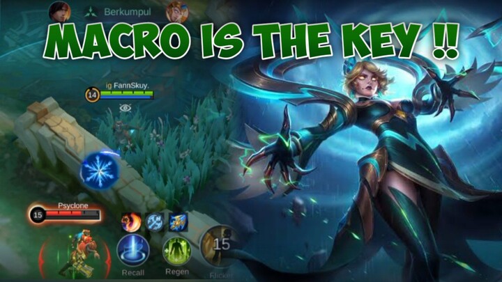 MACRO IS THE KEY!! - Mobile Legends