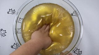 SLIME. Pencampuran art water yang sukses! Lihat bagaimana membuatnya.