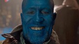 Guardians of the Galaxy: Yondu smiles brightly after discovering that the Orb given to him by Star-L