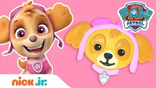 Make PAW Patrol Characters w/ Fluffy Slime ðŸ�¶ Slime Time! | Stay Home #WithMe | Nick Jr.