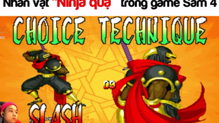 Nhân vật Ninja Quạ ảo dịu trong game Sam 4