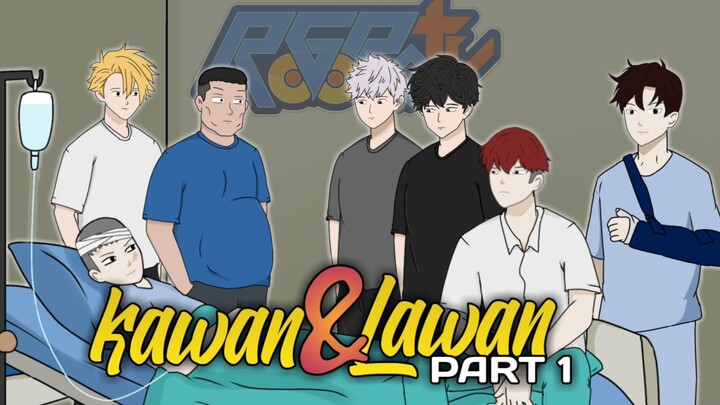 KAWAN DAN LAWAN PART 1 - Drama Animasi