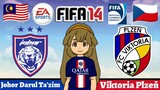 FIFA 14 | Johor Darul Ta'zim VS Viktoria Plzeň