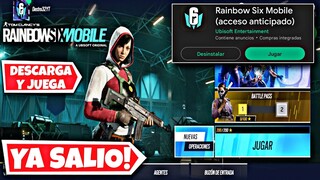 YA SALIO RAINBOW SIX MOBILE PARA DESCARGARLO Y JUGAR