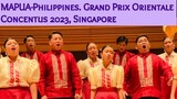 MAPUA- Philippines. Grand Prix Finalist at Orientale Concentus 2023, Singapore