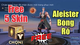 Tiếp tục free 5 trang phục sự kiện mừng năm mới 2021 - Aleister Siêu sao bóng rổ top 1 cấm rank