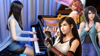 Bagaimana memilih dewi rangkap tiga?】Pertunjukan piano yang menyentuh dari Final Fantasy Suite "Lagu