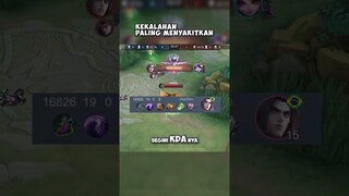 Kekalahan Paling Menyakitkan di Mobile Legends #Shorts