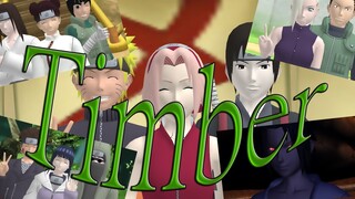 [MMD Naruto] Timber х for Une contorsionniste х (Motion DL).