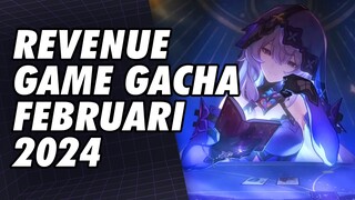 Revenue Game Gacha Februari 2024