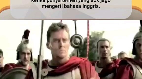 KETIKA PUNYA KAWAN PINTAR BISA BAHASA INGGRIS 🤣