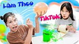 Thử Thách Làm Theo TikTok Bạn Dám Không ♥ Min Min TV Minh Khoa