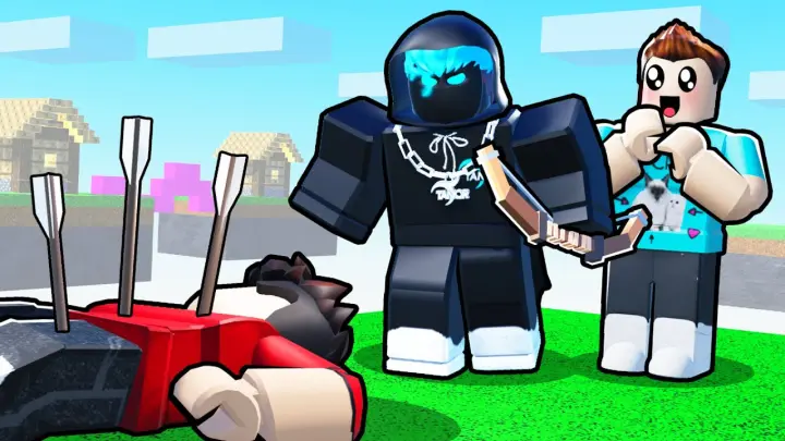 TanqR carries me in Roblox Bedwars..