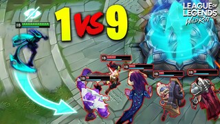 When WILD RIFT Players Make INSANE 1v9 Plays... | LoL WILD RIFT WTF & Funny Moments #62