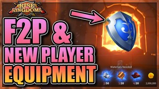 Top 7 Equipment to Craft [F2P & New Player Equipment Guide] Rise of Kingdoms