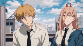 Chainsaw man _ Denji meeting his partner