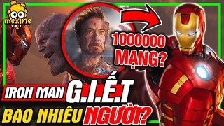 Iron Man Đã Kết Liễu Bao Nhiêu Người? - Tổng Số Mạng Hạ Gục | meXINE