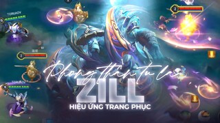 HIỆU ỨNG TRANG PHỤC ZILL PHONG THẦN TU LA - NEW SKIN ZILL | ARENA OF VALOR