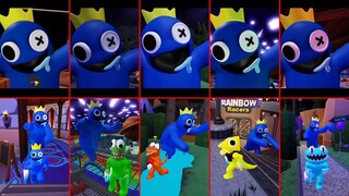 Blue boss vs all rainbow friends characters Roblox