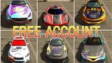 FREE ACCOUNT GIVEAWAY || CAR PARKING MULTIPLAYER