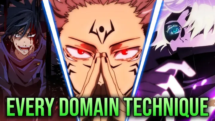 EVERY Domain Expansion Technique EXPLAINED! The Strongest CURSE POWERS in Jujutsu Kaisen.