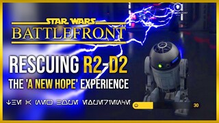 Battlefront 2015 Rescuing R2 and Blowing Up The Death Star Battlefront Gameplay