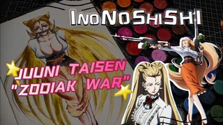 "Kamu Masih Ingat Anime Juuni Taisen? Coba deh Lihat Fanart Ini!"