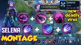 SELENA MONTAGE : 100% ACCURACY ARROWED AND KILLED | MOBILE LEGENDS