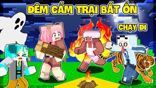 GẤU MORA VÀ BUỔI CẮM TRẠI SIÊU BẤT ỔN CÙNG HỘI ANH EM TRONG MINECRAFT