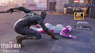 Spider-Man Chases Screwball with Black and Gold Suit - Marvel's Spider-Man PS5 (4K 60FPS)