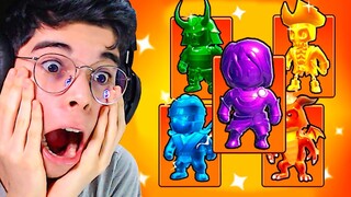 TESTEI A NOVA ESPECIAL NYX AMETISTA NO STUMLE GUYS!