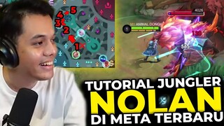 Tutorial Rotasi Nolan Jadi Jungler Di Meta Terbaru!! 13 Menit Langsung END!! - Mobile Legends