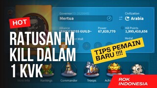 CARA AGAR KILL CEPAT NAIK| Rise of Kingdoms Indonesia