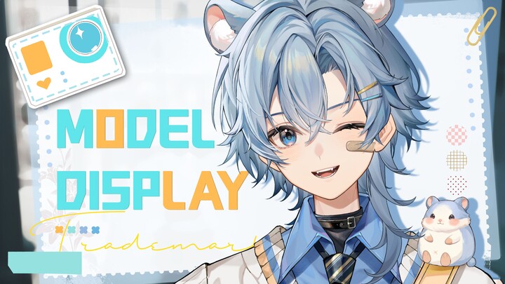 【Live2D model display】Take a sip of sea salt soda~