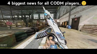 4 biggest news for all CODM players